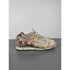 Footjoy Empower Womens Golf‎ Shoes Size 8.5 Paint Splatter Spikeless 98012
